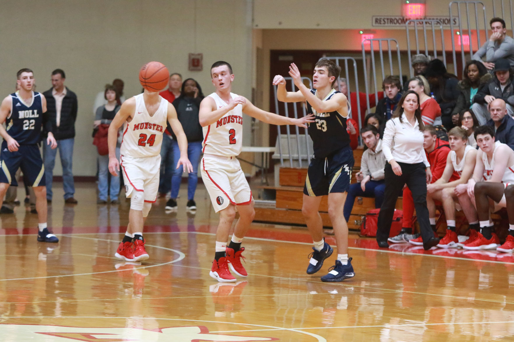Gallery: Boys basketball - Bishop Noll at Munster
